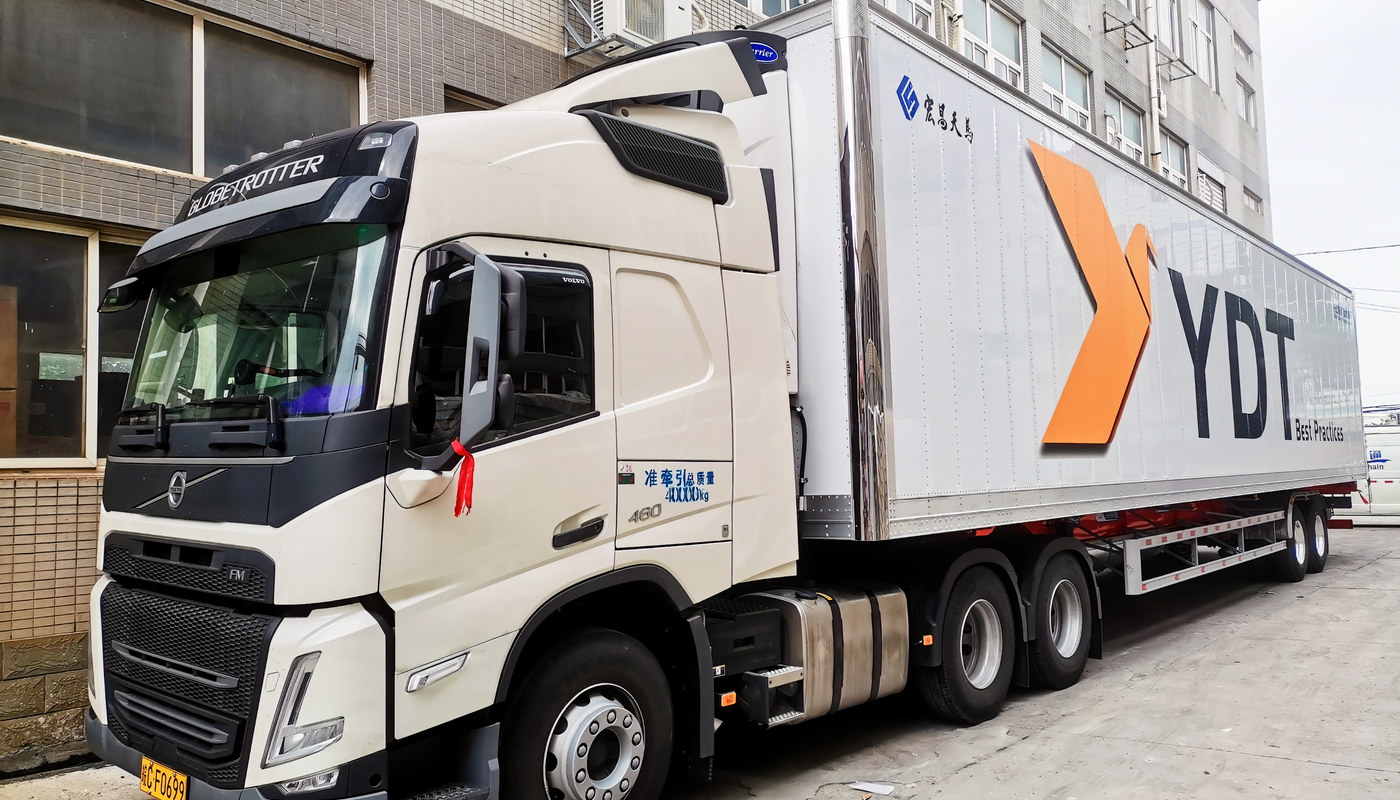 Self-operated Volvo tractor